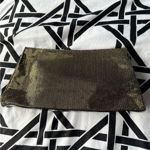 Lancome Black and Gold Clutch